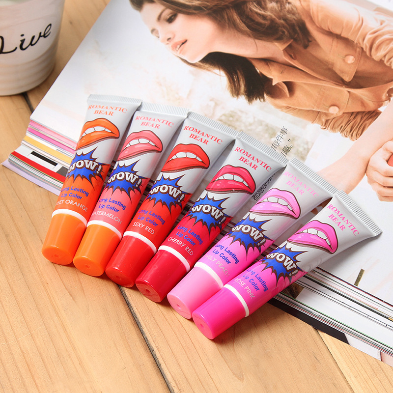 Amazing 6 Colors Peel Off Liquid Lipstick Waterproof Long Lasting Lip Gloss Mask Moisturizer Makeup Tear Pull Lip Lint Cosmetic 3 Amazing 6 Colors Peel Off Liquid Lipstick Waterproof Long Lasting Lip Gloss Mask Moisturizer Makeup Tear Pull Lip Lint Cosmetic - Image 3