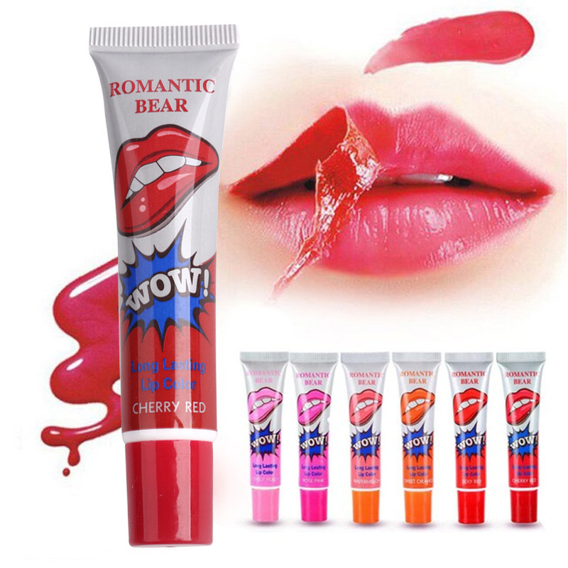 Amazing 6 Colors Peel Off Liquid Lipstick Waterproof Long Lasting Lip Gloss Mask Moisturizer Makeup Tear Pull Lip Lint Cosmetic 1 Amazing 6 Colors Peel Off Liquid Lipstick Waterproof Long Lasting Lip Gloss Mask Moisturizer Makeup Tear Pull Lip Lint Cosmetic