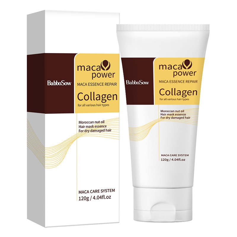 Moisturizing Collagen Hair Mask Hydrating Soft Nourishment Cream Deep Cleansing Hair Care Essential Oil 3 Moisturizing Collagen Hair Mask Hydrating Soft Nourishment Cream Deep Cleansing Hair Care Essential Oil - Image 3