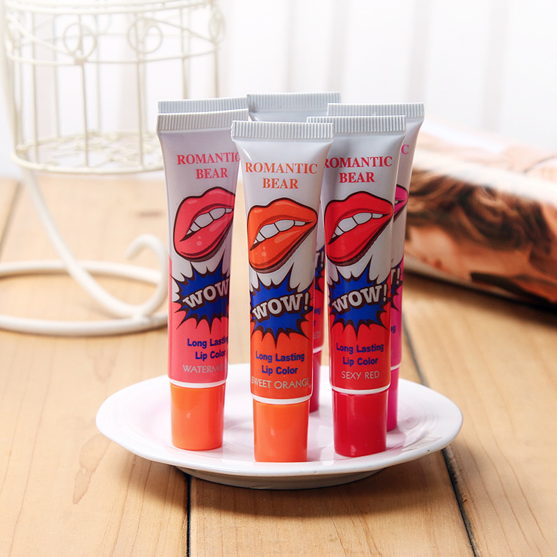 Amazing 6 Colors Peel Off Liquid Lipstick Waterproof Long Lasting Lip Gloss Mask Moisturizer Makeup Tear Pull Lip Lint Cosmetic 6 Amazing 6 Colors Peel Off Liquid Lipstick Waterproof Long Lasting Lip Gloss Mask Moisturizer Makeup Tear Pull Lip Lint Cosmetic - Image 6