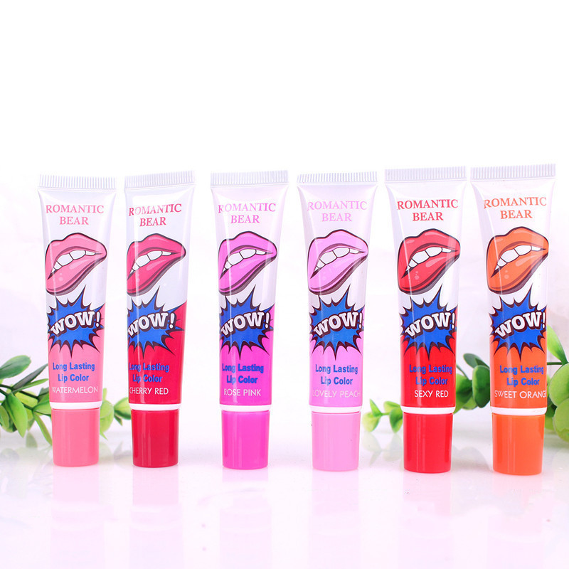 Amazing 6 Colors Peel Off Liquid Lipstick Waterproof Long Lasting Lip Gloss Mask Moisturizer Makeup Tear Pull Lip Lint Cosmetic 2 Amazing 6 Colors Peel Off Liquid Lipstick Waterproof Long Lasting Lip Gloss Mask Moisturizer Makeup Tear Pull Lip Lint Cosmetic - Image 2