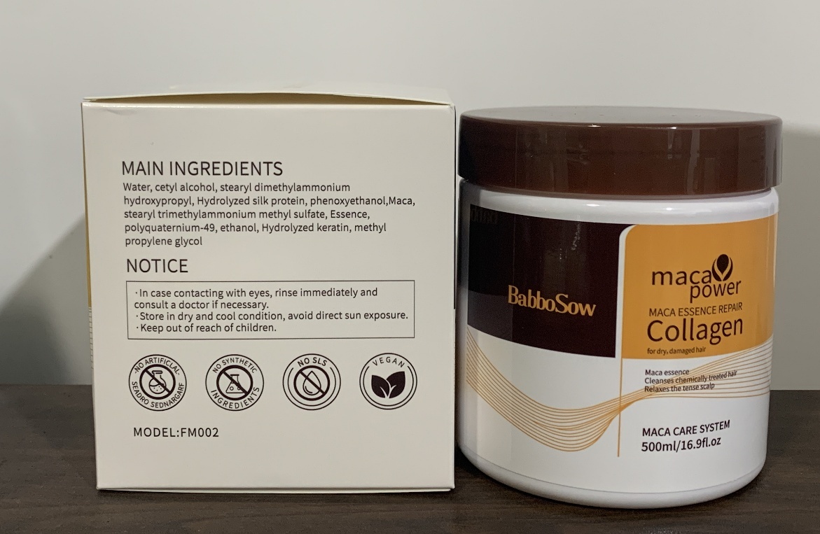 Moisturizing Collagen Hair Mask Hydrating Soft Nourishment Cream Deep Cleansing Hair Care Essential Oil 8 Moisturizing Collagen Hair Mask Hydrating Soft Nourishment Cream Deep Cleansing Hair Care Essential Oil - Image 8