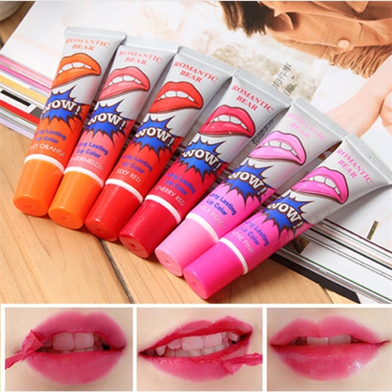 Amazing 6 Colors Peel Off Liquid Lipstick Waterproof Long Lasting Lip Gloss Mask Moisturizer Makeup Tear Pull Lip Lint Cosmetic 7 Amazing 6 Colors Peel Off Liquid Lipstick Waterproof Long Lasting Lip Gloss Mask Moisturizer Makeup Tear Pull Lip Lint Cosmetic - Image 7